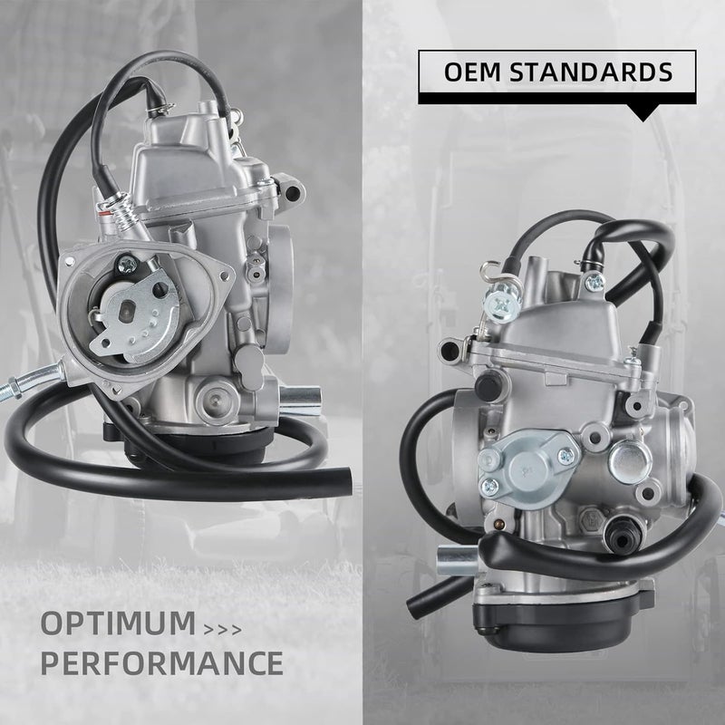 Tang Carburetor Compatible with Yamaha 2000-2006 Big Bear YFM 400 YFM400,Kodiak 400,2007-2010 Wolverine 450,2007-2014 Grizzly 350 450 ATV With Cleaner Brush,Air Fiter,Fuel Filter - Image 4
